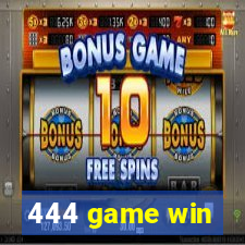 444 game win